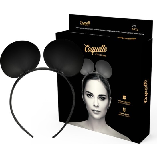Coquette Accessories COQUETTE CHIC DESIRE - HEADBAND WITH MOUSE EARS
