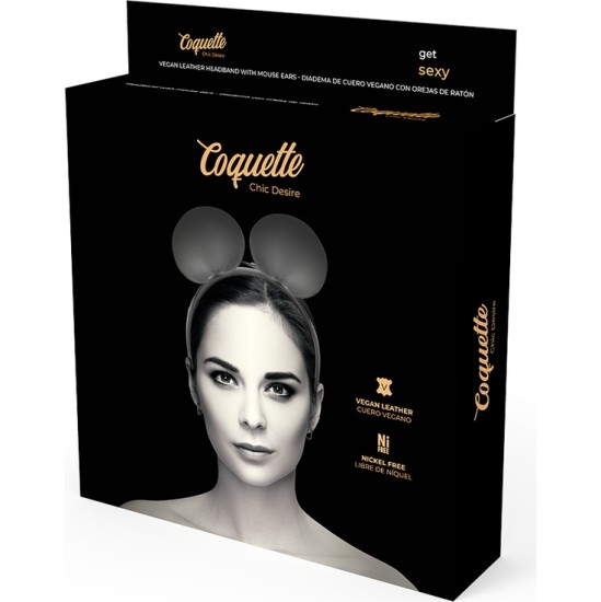 Coquette Accessories COQUETTE CHIC DESIRE - HEADBAND WITH MOUSE EARS