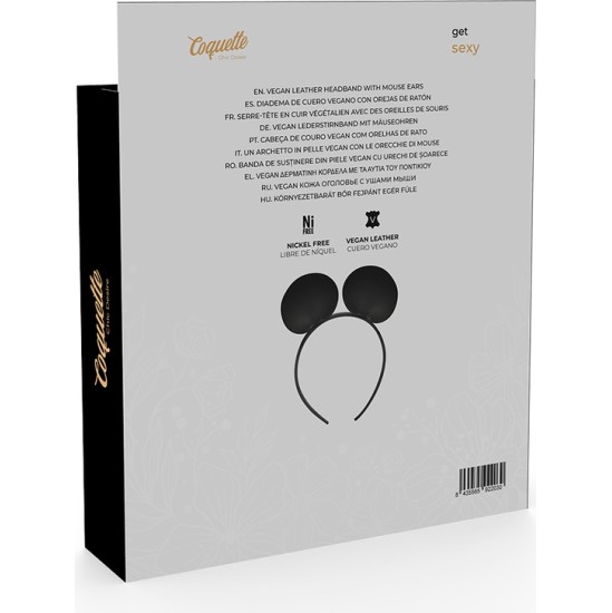 Coquette Accessories COQUETTE CHIC DESIRE - HEADBAND WITH MOUSE EARS