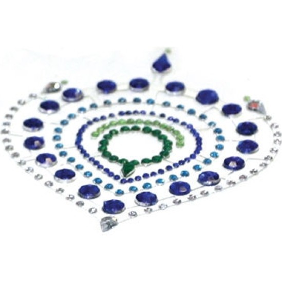 Bijoux Desire Metallique BIJOUX - INDISCRETS FLAMBOYANT BLUE&GREEN