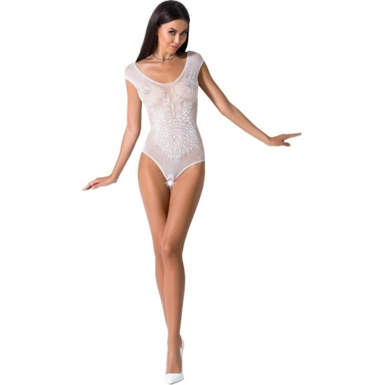 Passion Woman PASSION - WOMAN BS064 WHITE BODYSTOCKING ONE SIZE