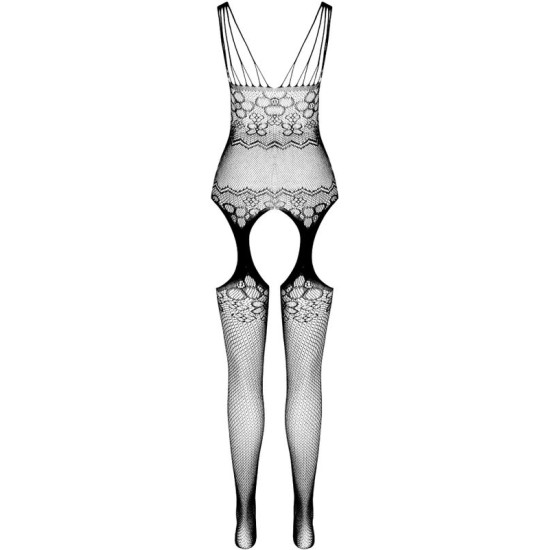 Passion Woman Bodystockings PASSION - ECO COLLECTION BODYSTOCKING ECO BS004 WHITE