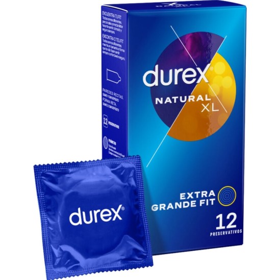 Durex Condoms DUREX - NATURAL XL 12 UNITS