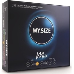 My Size Mix MY SIZE - MIX CONDOMS 53 MM 28 UNITS