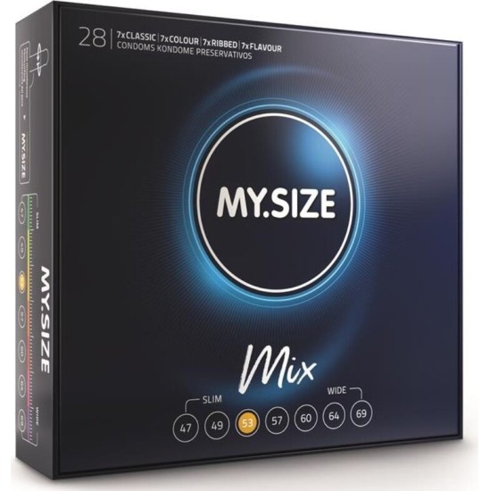 My Size Mix MY SIZE - MIX CONDOMS 53 MM 28 UNITS
