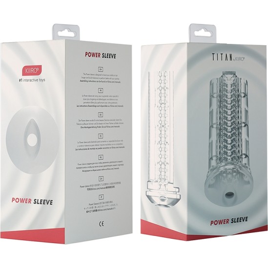 Kiiroo TITAN MASTURBATOR COVER POWER + PERFORMANCE