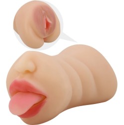 Crazy Bull SARAH VAGINA-SHAPED MASTUBADOR DUAL ENTRY