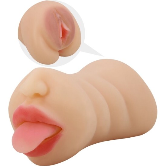 Crazy Bull SARAH VAGINA-SHAPED MASTUBADOR DUAL ENTRY