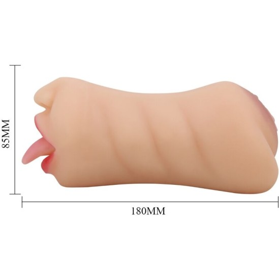 Crazy Bull SARAH VAGINA-SHAPED MASTUBADOR DUAL ENTRY