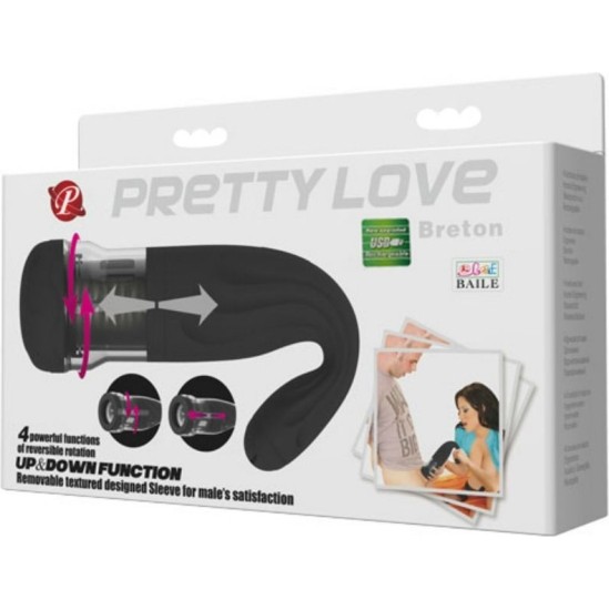 Pretty Love Male PRETTY LOVE - BRETON MULTIFUNCTION RECHARGEABLE MASTURBATOR