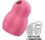 Satisfyer Air Pulse SATISFYER - PRO TO GO 1 DOUBLE AIR PULSE STIMULATOR & VIBRATOR RED