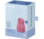 Satisfyer Air Pulse SATISFYER - PRO TO GO 1 DOUBLE AIR PULSE STIMULATOR & VIBRATOR RED