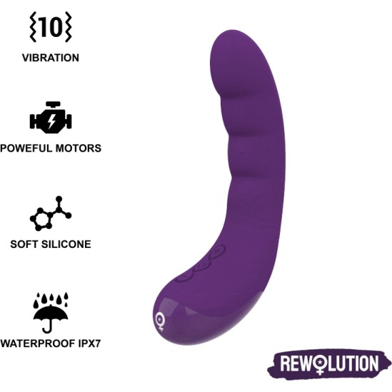 Rewolution REWOCURVY RECHARGEABLE FLEXIBLE VIBRATOR