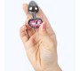 Secretplay Toys SLAPTAS ŽAIDIMAS – METALINIS KIŠTUKAS FUCHSIA ŠIRDYS MAŽAS 7 CM