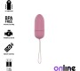 Online REMOTE CONTROL VIBRATING EGG L PINK