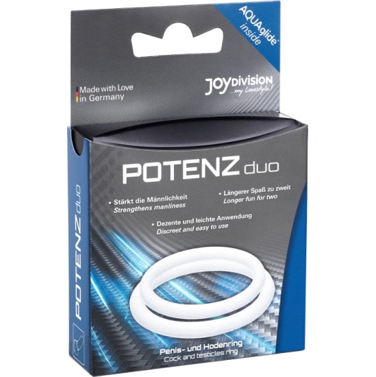 Joydivision Potenzduo POTENZ DUO WHITE RINGS - M