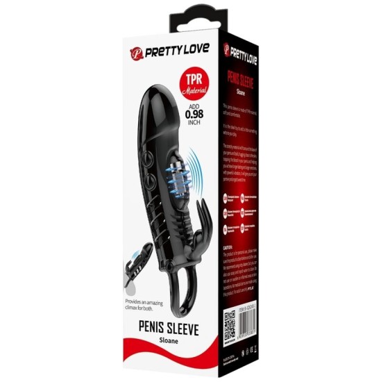 Pretty Love Dzimumlocekļa uzmava melns