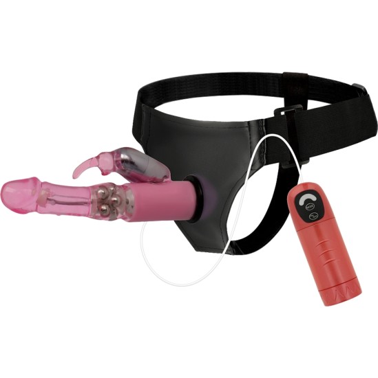 Harness Attraction Strap-on biksītes ar vibratoru un rotācijas fonkciju 18 X 3,5 CM