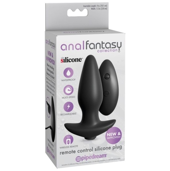 Anal Fantasy Series ANAL FANTASY REMOTE CONTROL SILICONE PLUG.