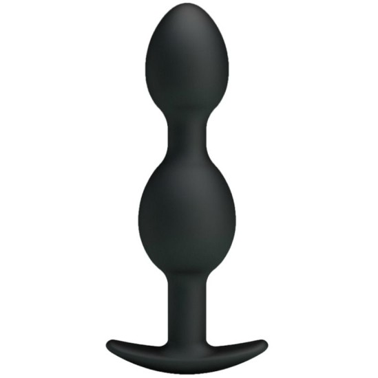 Pretty Love Bottom SILICONE ANAL BALLS 12.5 CM - BLACK