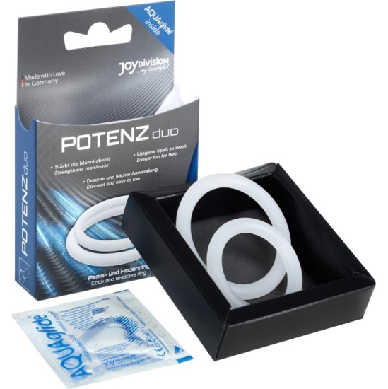 Joydivision Potenzduo POTENZ DUO WHITE RINGS - M