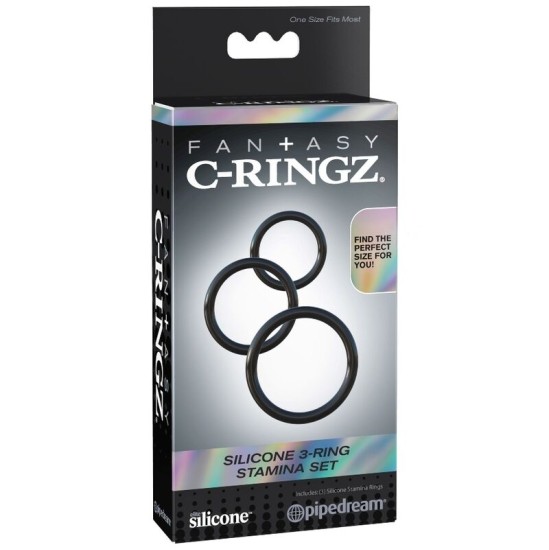 Fantasy C-Ringz Dzimumlocekļa gredzenu komplekts 3gab