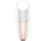 Satisfyer Connect Gaisa plūsmas stimulātors BALTS