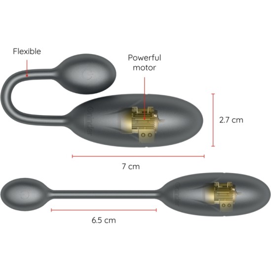 Oninder Vibroola melna 7 X 2,7 CM