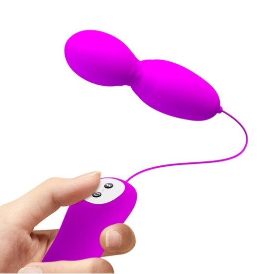 Pretty Love Flirtation PRETTY LOVE - VEGA ROTATION AND VIBRATION MASSAGER WITH 12 FUNCTIONS FUCHSIA