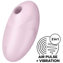 Satisfyer Air Pulse SATISFYER VULVA LOVER 3 AIR PULSE STIMULATOR & VIBRATOR - rozā