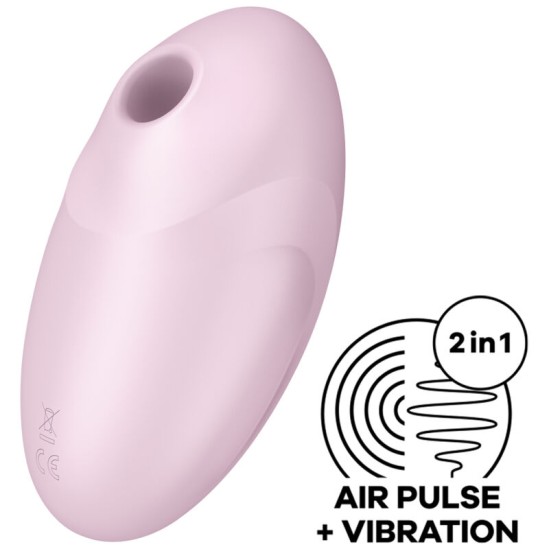 Satisfyer Air Pulse SATISFYER VULVA LOVER 3 AIR PULSE STIMULATOR & VIBRATOR - rozā