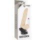 Basecock Reālistisks vibrators ar pulti 21 CM