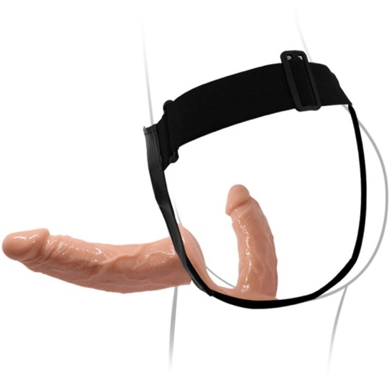 Baile Harness Collection BAILE ULTRA Aistringi DIRŽAI DVIGUBAI DildoS DIRŽELIAI