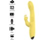 Intense Fun INTENSE - TOKY MULTIFUNCTION VIBRATOR UP & DOWN WITH CLITORAL STIMULATOR YELLOW