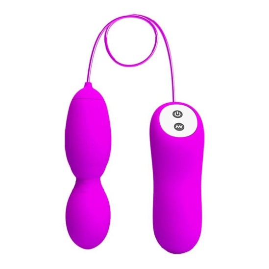 Pretty Love Flirtation PRETTY LOVE - VEGA ROTATION AND VIBRATION MASSAGER WITH 12 FUNCTIONS FUCHSIA