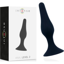 Intense Anal ToysAnālais spraudnis LĪMENIS 2 11.5CM melns