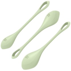 Satisfyer Balls Kegela bumbiņu treniņu komplekts - zaļš