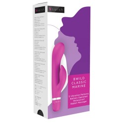 B Swish Vibrators ar klitora stimulātoru rozā