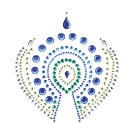 Bijoux Jewelry BIJOUX INDISCRETS FLAMBOYANT BLUE&GREEN