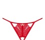 Obsessive Panties & Thong Obsessive - INGRIDIA CROTCHLESS THONG sarkans XS/S