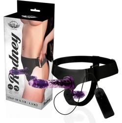 Harness Attraction RODNEY DOUBLE PENETRACI N VIBRATORIAUS 18 X 3.5CM