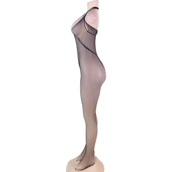 Queen Lingerie APAKLS UN ATVĒRTS MUGURĒJUMS BODYSTOCKING SL