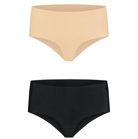 Bye Bra - Underwear BYE BRA INVISIBLE HIGH BRIEF 2 PACK S