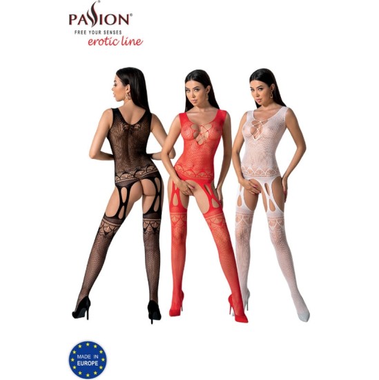 Passion Woman Bodystockings СТРАСТЬ - BS099 КРАСНЫЙ БОДИСКУЛГ ОДНОГО РАЗМЕРА