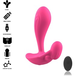 Intense Anal Toys INTENSE - SHELLY ANAL PLUG REMOTE CONTROL PINK