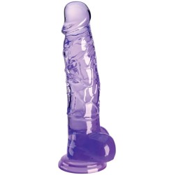 King Cock AŠRAUS – REALISTAS VARPA SU KAMULIAIS 16,5 CM PURPURA