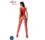 Passion Woman Bodystockings PASSION - BS099 RED BODYSTOCKING VIENAS DYDIS