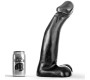 All Black REALISTNE MUSTA RUSIGA DILDO 29 CM