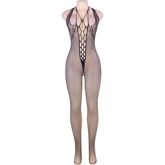 Queen Lingerie APAKLS UN ATVĒRTS MUGURĒJUMS BODYSTOCKING SL