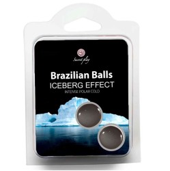 Secretplay Cosmetic SECRET PLAY SET 2 BRAZILIAN BALLS ICEBERG EFFECT